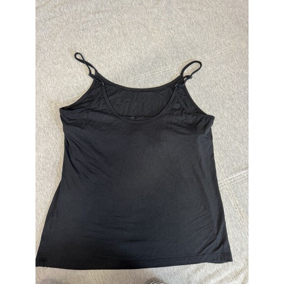 Lot of 3 Papinelle Kate Modal Soft Shelf Bra Cami‎ Tank Top  Womens XL Black - Picture 10 of 13